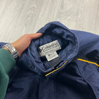VINTAGE Y2K COLUMBIA PADDED UTILITY SKI JACKET NAVY