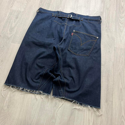 VINTAGE 00s LEVIS BAGGY LOOSE JORTS NAVY