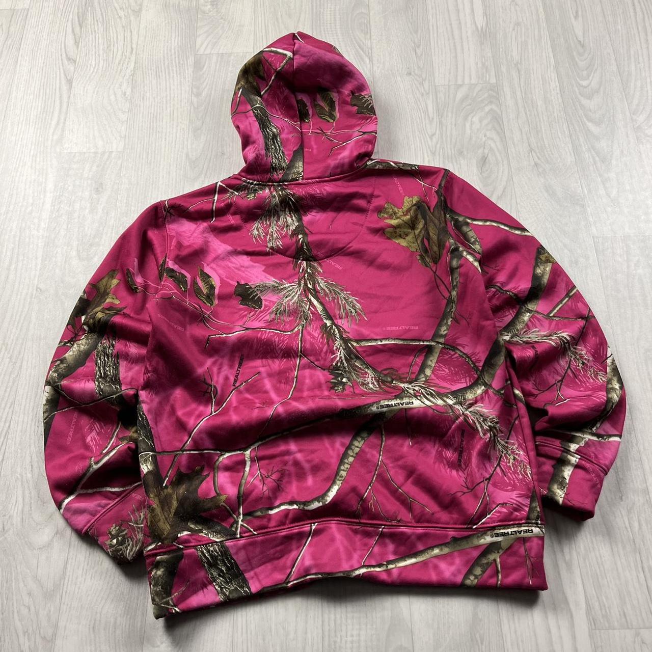 VINTAGE REALTREE HOODIE CAMO PINK