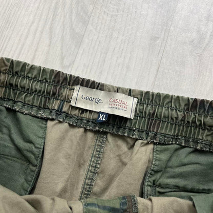 GEORGE BAGGY LOOSE CAMO SHORTS