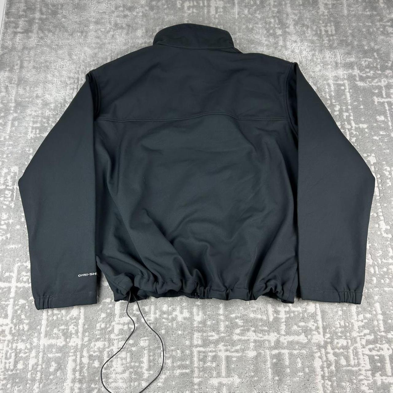 VINTAGE 00s COLUMBIA OMNI SHIELD TECHNICAL UTILITY JACKET BLACK