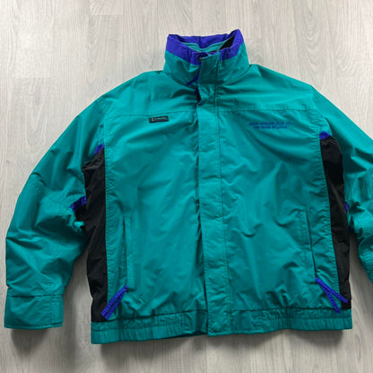 VINTAGE 00s COLUMBIA TECHNICAL HEAVY JACKET GREEN