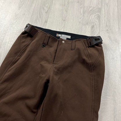 VINTAGE Y2K NIKE ACG BAGGY SKI PANTS SALOPETTES BROWN