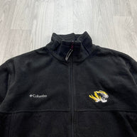 VINTAGE 00s COLUMBIA FLEECE JACKET BLACK