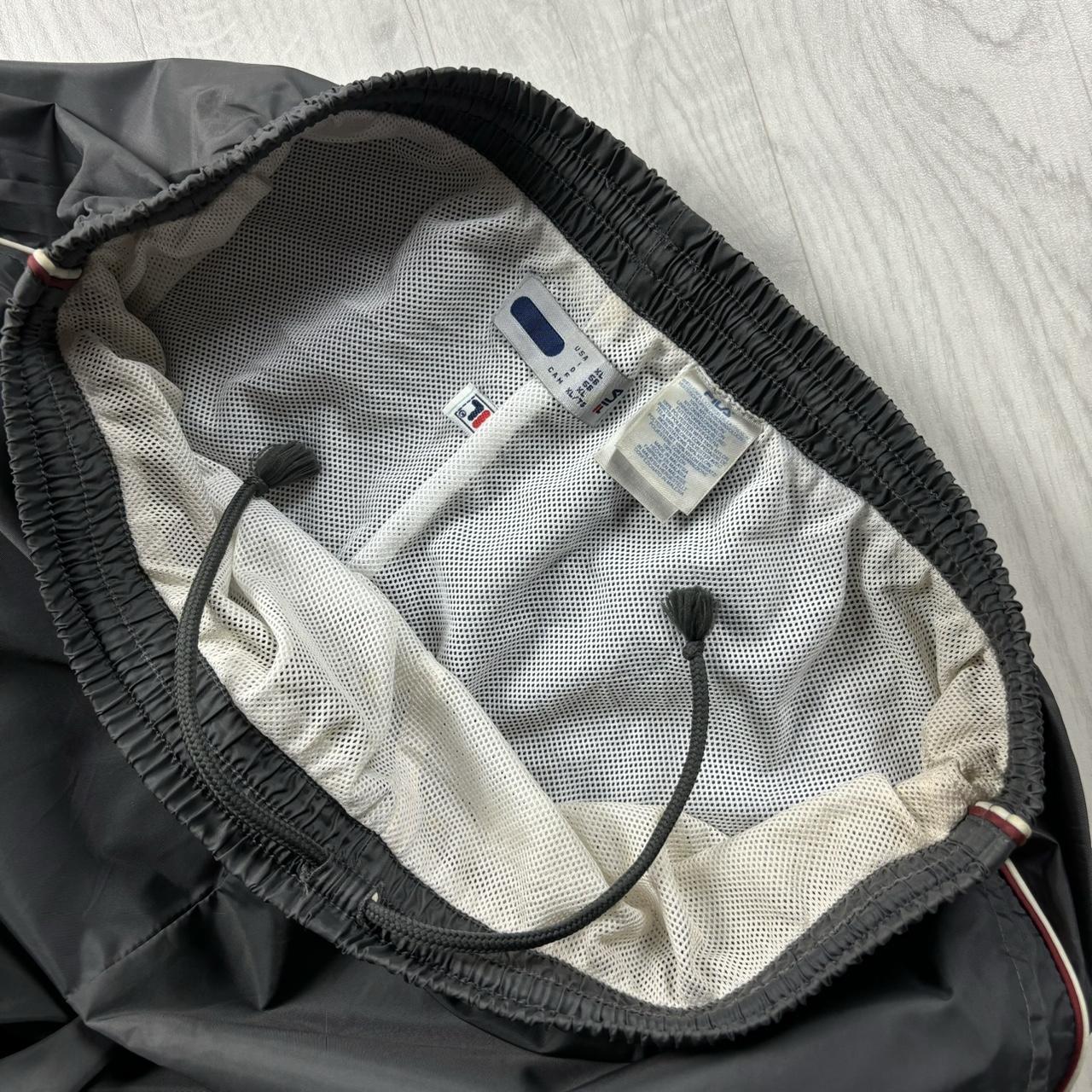 VINTAGE Y2K FILA BAGGY TRACKSUIT BOTTOMS GREY