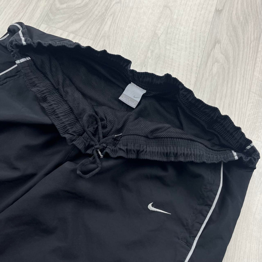 VINTAGE Y2K NIKE BAGGY TRACKSUIT BOTTOMS BLACK
