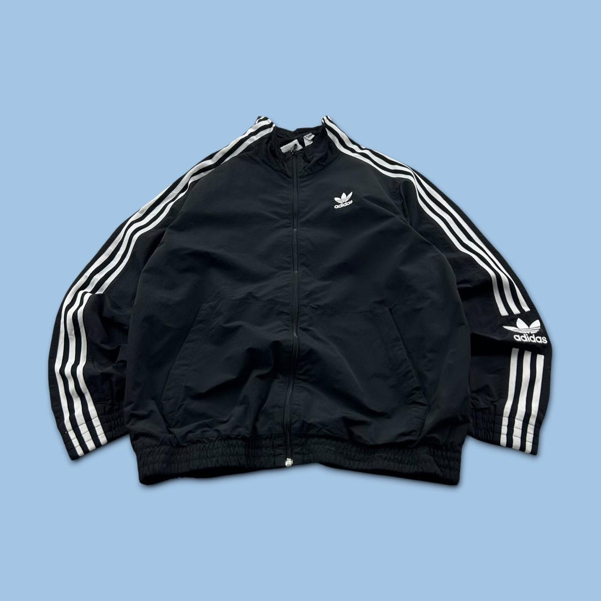 ADIDAS LIGHTWEIGHT TRACK JACKET BLACK