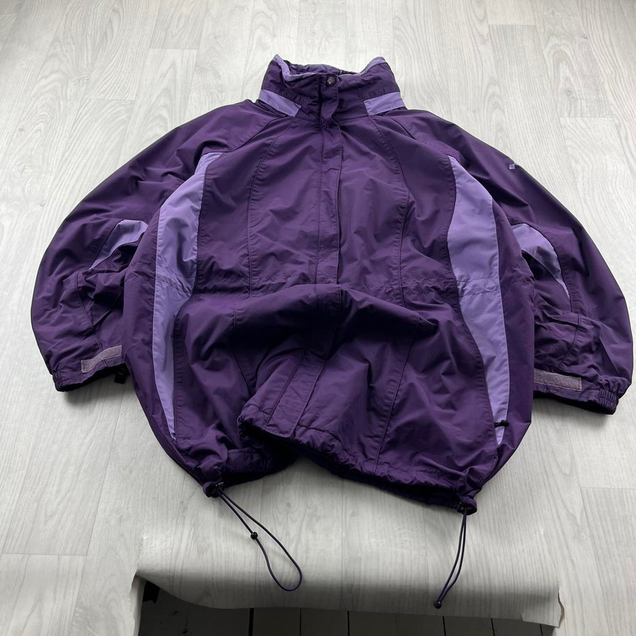 VINTAGE Y2K COLUMBIA TECHNICAL UTILITY SKI JACKET PURPLE