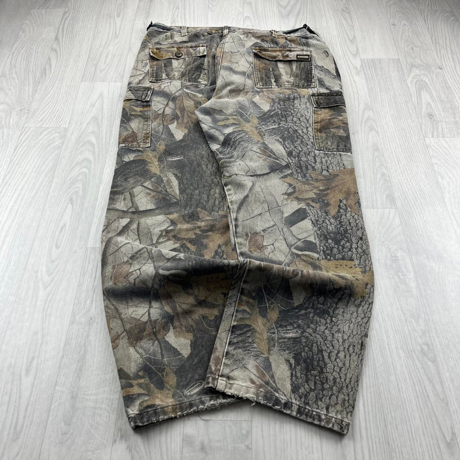 VINTAGE REALTREE BAGGY CAMO CARGO PANTS