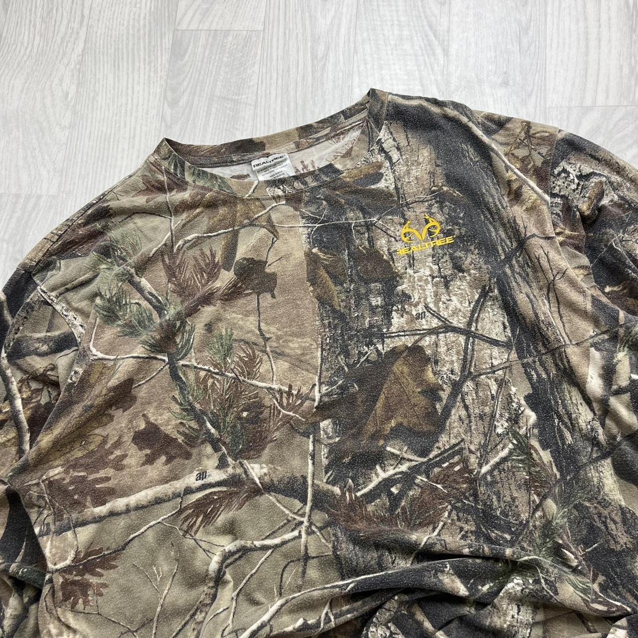 VINTAGE Y2K REALTREE LONG SLEEVE T SHIRT CAMO