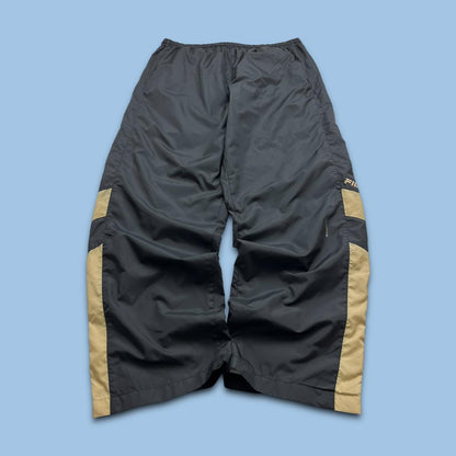VINTAGE Y2K FILA BAGGY TRACKSUIT BOTTOMS BLACK