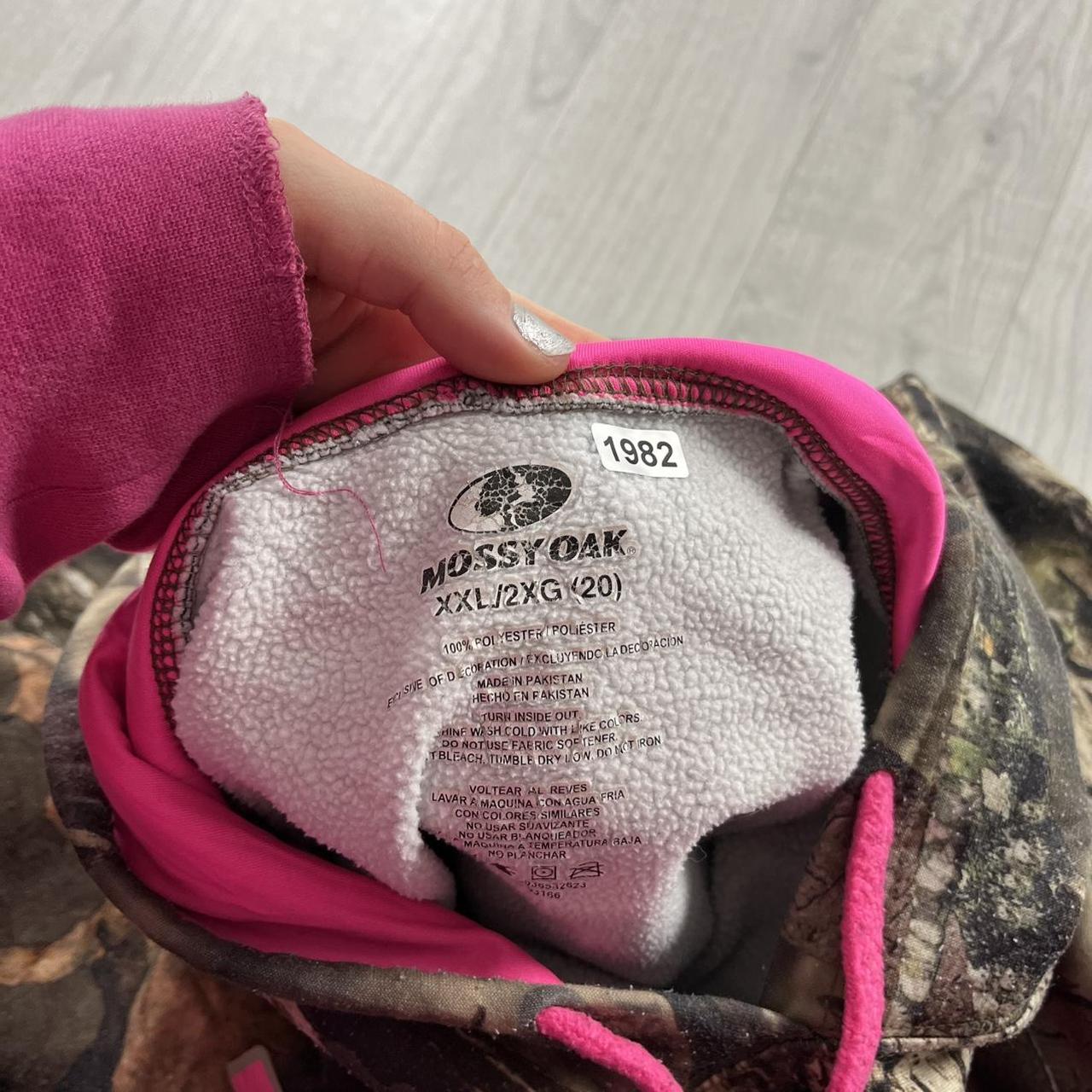 VINTAGE REALTREE HOODIE CAMO PINK