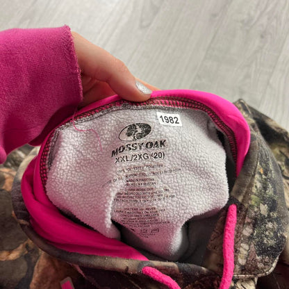 VINTAGE REALTREE HOODIE CAMO PINK