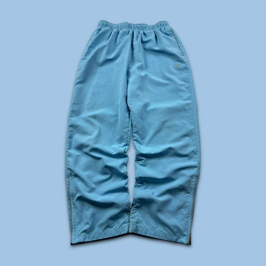 VINTAGE Y2K REEBOK BAGGY TRACKSUIT BOTTOMS BABY BLUE