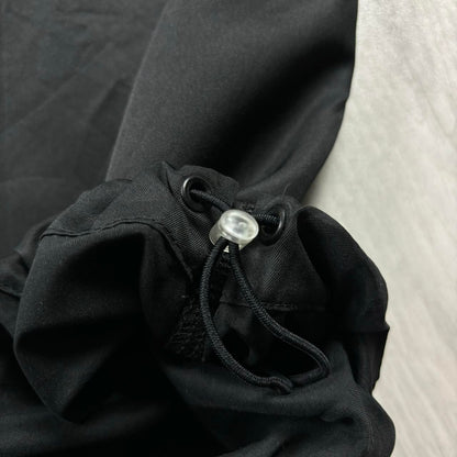VINTAGE Y2K PUMA TECHNICAL WIDE LEG TRACKSUIT BOTTOMS BLACK