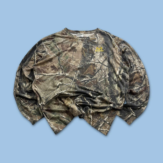 VINTAGE Y2K REALTREE LONG SLEEVE T SHIRT CAMO