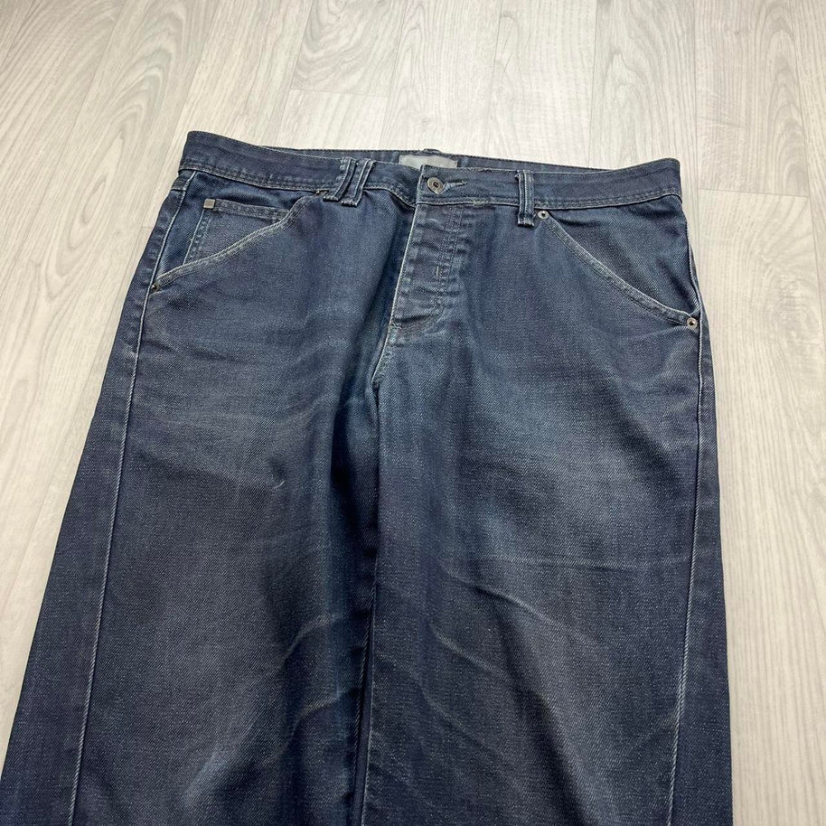 VINTAGE Y2K BENCH STRAIGHT LEG JEANS NAVY