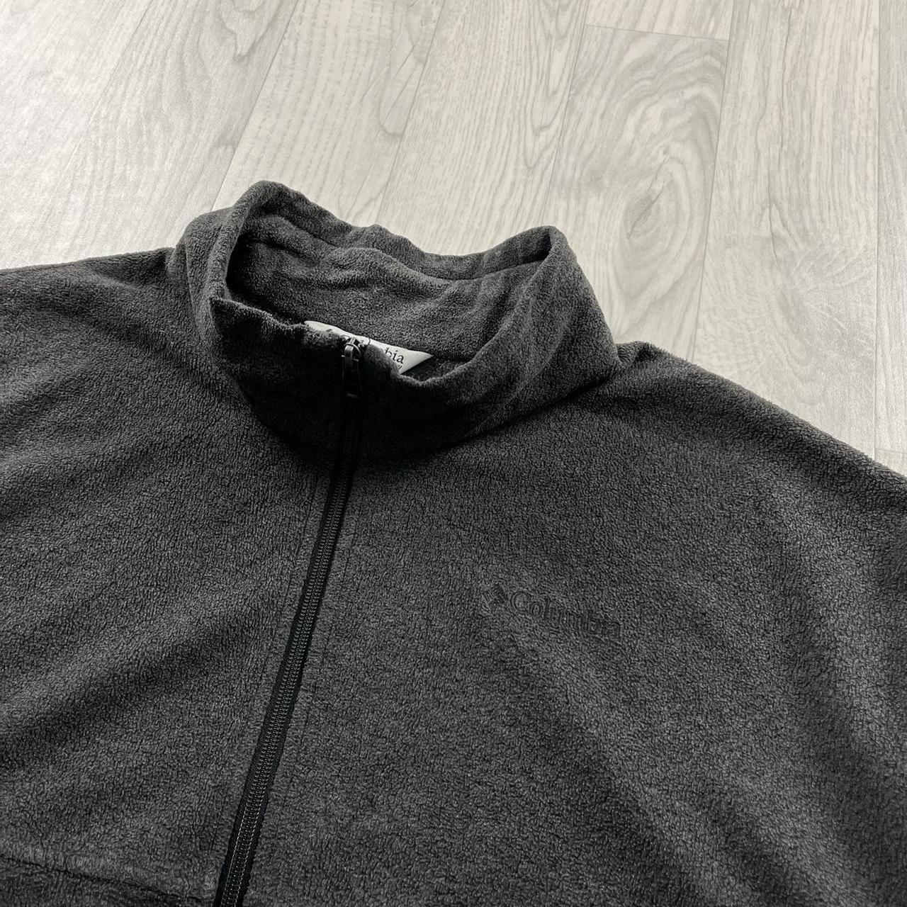 VINTAGE Y2K COLUMBIA ZIP UP FLEECE GREY