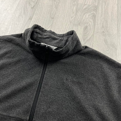 VINTAGE Y2K COLUMBIA ZIP UP FLEECE GREY