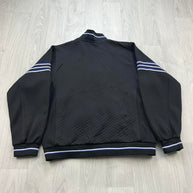 VINTAGE 90s ADIDAS BOMBER TRACK JACKET BLACK