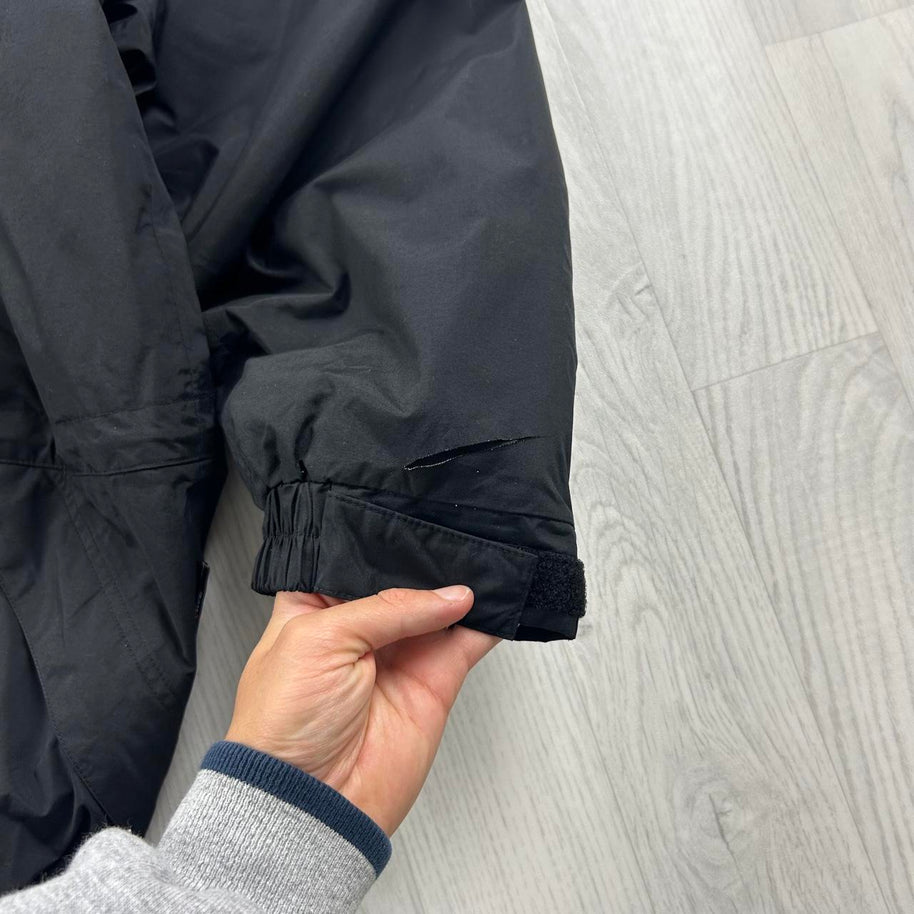 VINTAGE Y2K HELLY HANSEN TECHNICAL HEAVY SKI JACKET BLACK