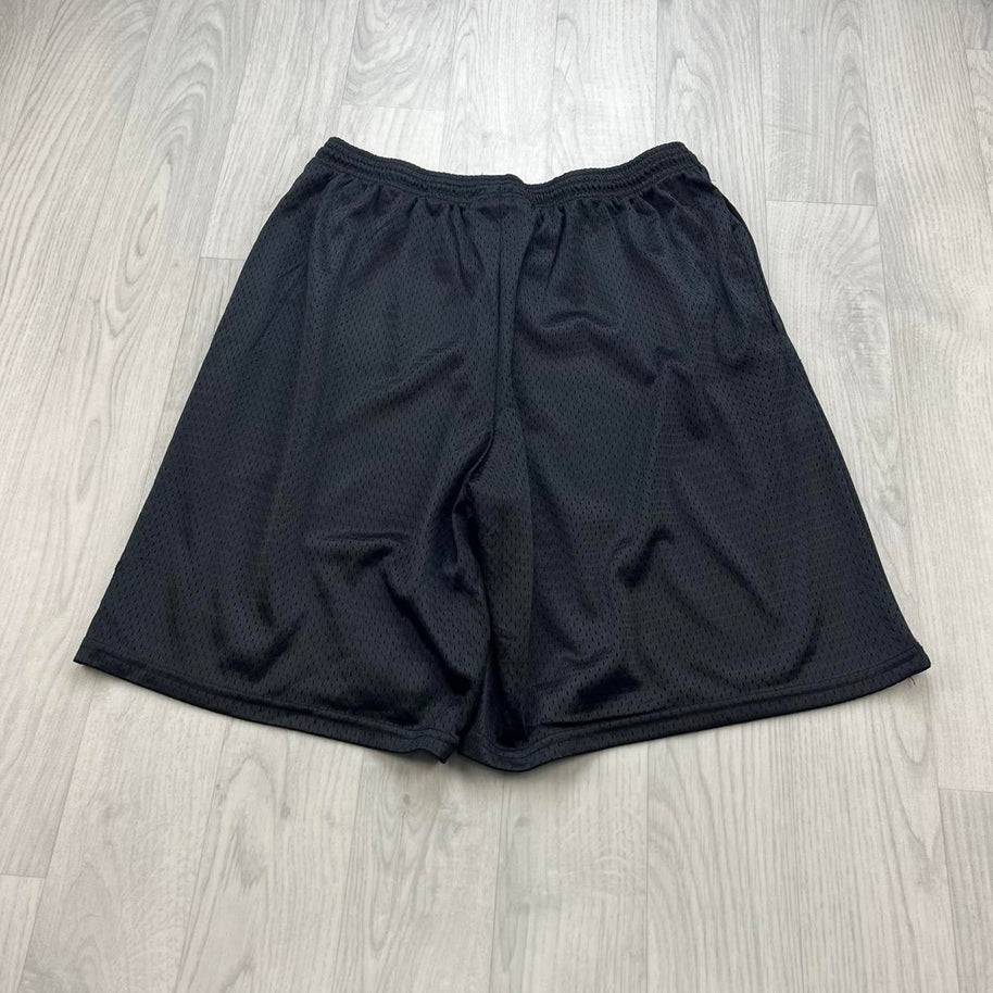 VINTAGE Y2K CHAMPION BAGGY MESH SPORT SHORTS BLACK