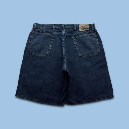 VINTAGE 00s WRANGLER BAGGY LOOSE JORTS NAVY