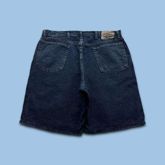VINTAGE 00s WRANGLER BAGGY LOOSE JORTS NAVY