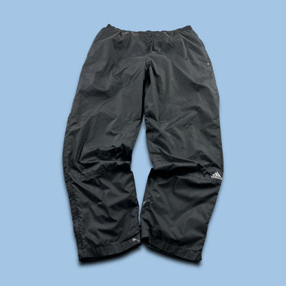VINTAGE Y2K ADIDAS BAGGY TRACKSUIT BOTTOMS NAVY