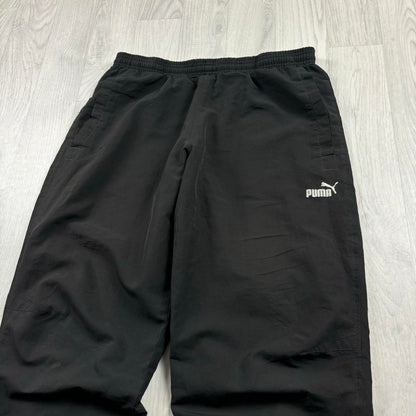 VINTAGE Y2K PUMA BAGGY TRACKSUIT BOTTOMS BLACK