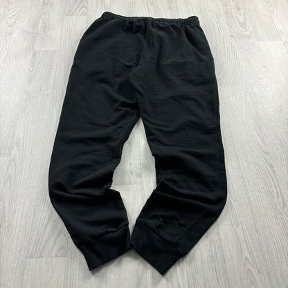 VINTAGE 00s CHAMPION STRAIGHT LEG COTTON SWEATPANTS BLACK