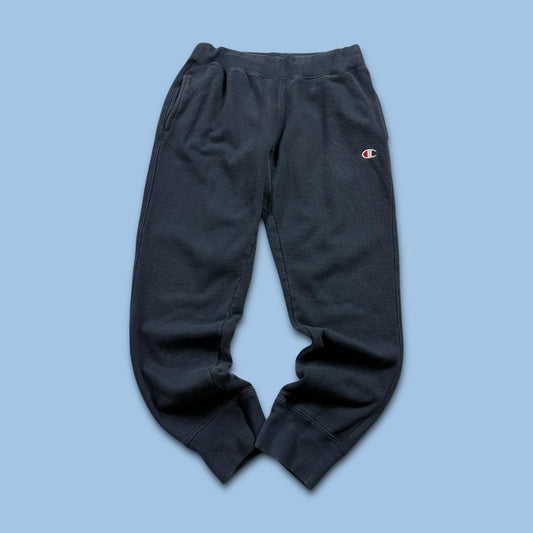 VINTAGE 00s CHAMPION REVERSE WEAVE COTTON SWEATPANTS NAVY