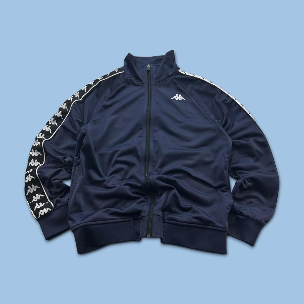 VINTAGE Y2K KAPPA TRACK JACKET NAVY