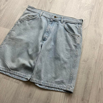 VINTAGE 00s WRANGLER BAGGY LOOSE JORTS BLUE