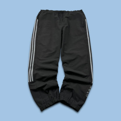 ADIDAS 2012 BAGGY TRACKSUIT BOTTOMS BLACK