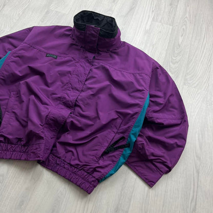 VINTAGE 00s COLUMBIA BUGABOO BOMBER HEAVY JACKET PURPLE