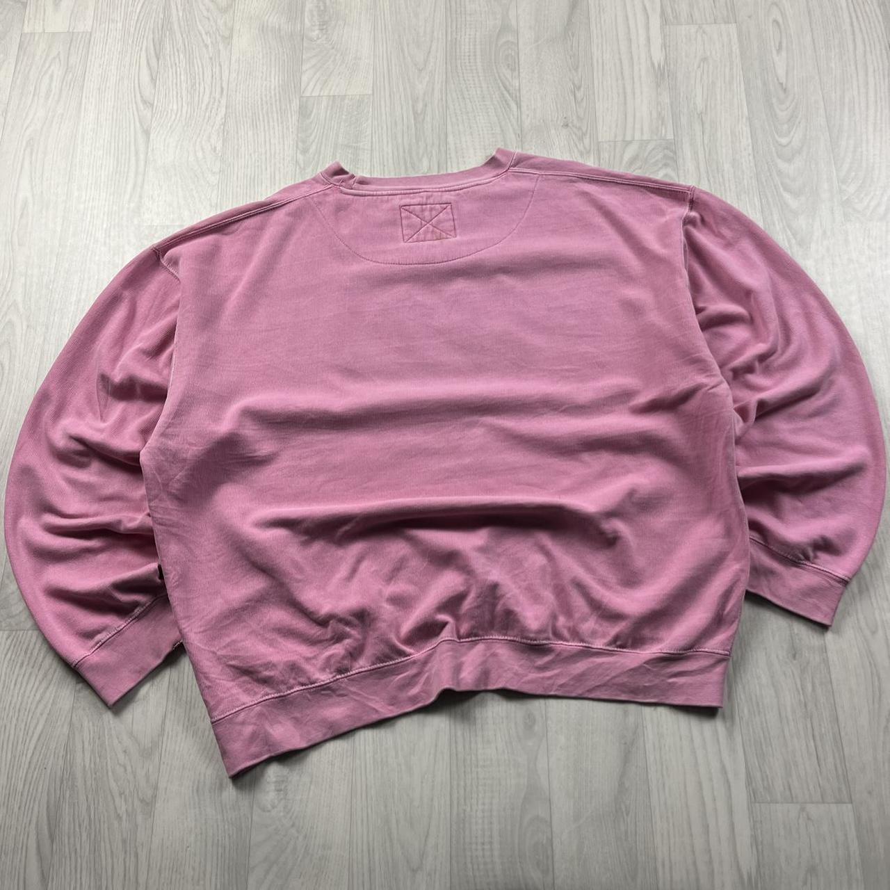 VINTAGE Y2K GRAPHIC BOXY SWEATSHIRT BABY PINK