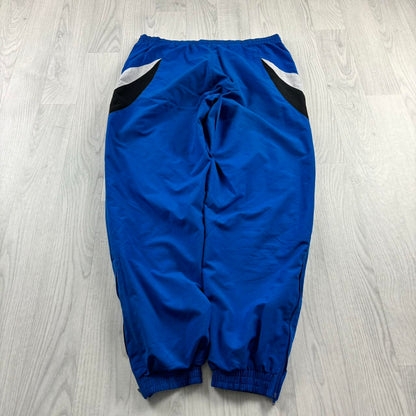 VINTAGE Y2K ADIDAS BAGGY TRACKSUIT BOTTOMS BLUE