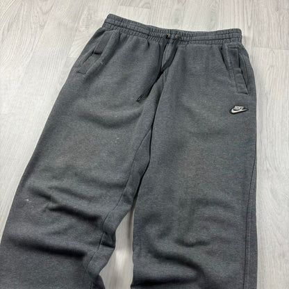 VINTAGE Y2K NIKE BAGGY COTTON SWEATPANTS CHARCOAL GREY