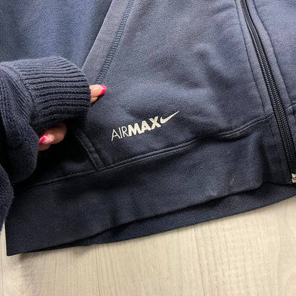 VINTAGE Y2K NIKE ZIP HOODIE NAVY