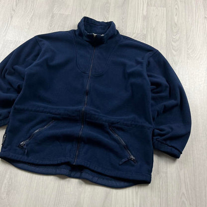 VINTAGE Y2K COLUMBIA ZIP UP TECHNICAL FLEECE NAVY
