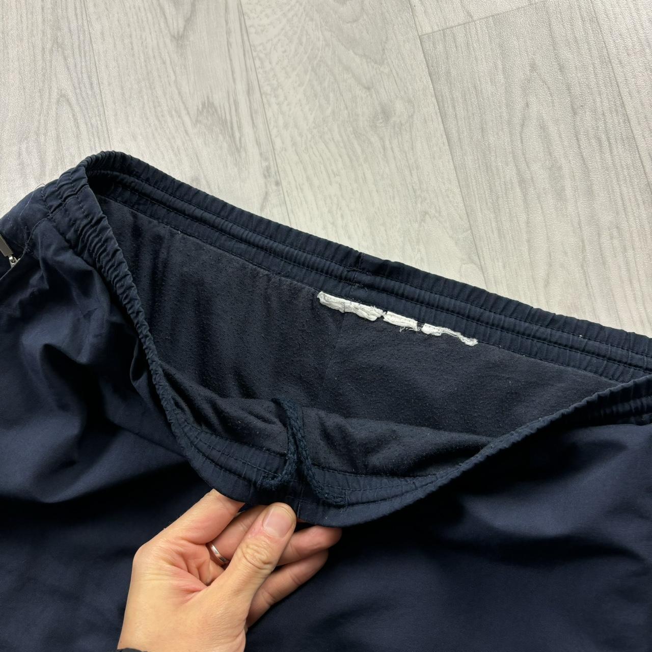 VINTAGE Y2K ADIDAS BAGGY TRACKSUIT BOTTOMS NAVY