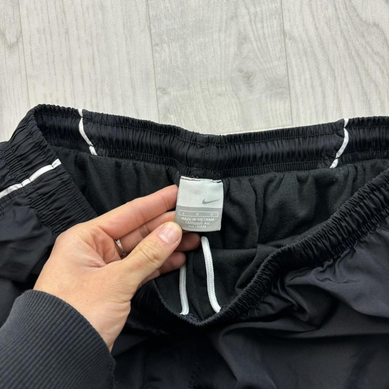 VINTAGE Y2K NIKE BAGGY TRACKSUIT BOTTOMS BLACK