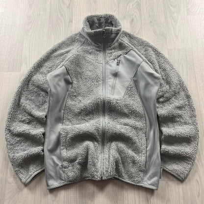 VINTAGE Y2K COLUMBIA ZIP UP FLEECE GREY
