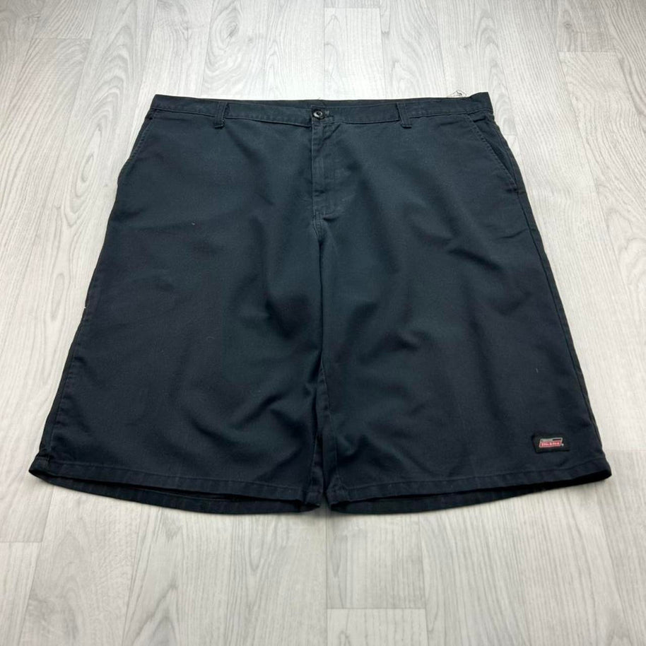 VINTAGE Y2K DICKIES BAGGY SKATER SHORTS BLACK