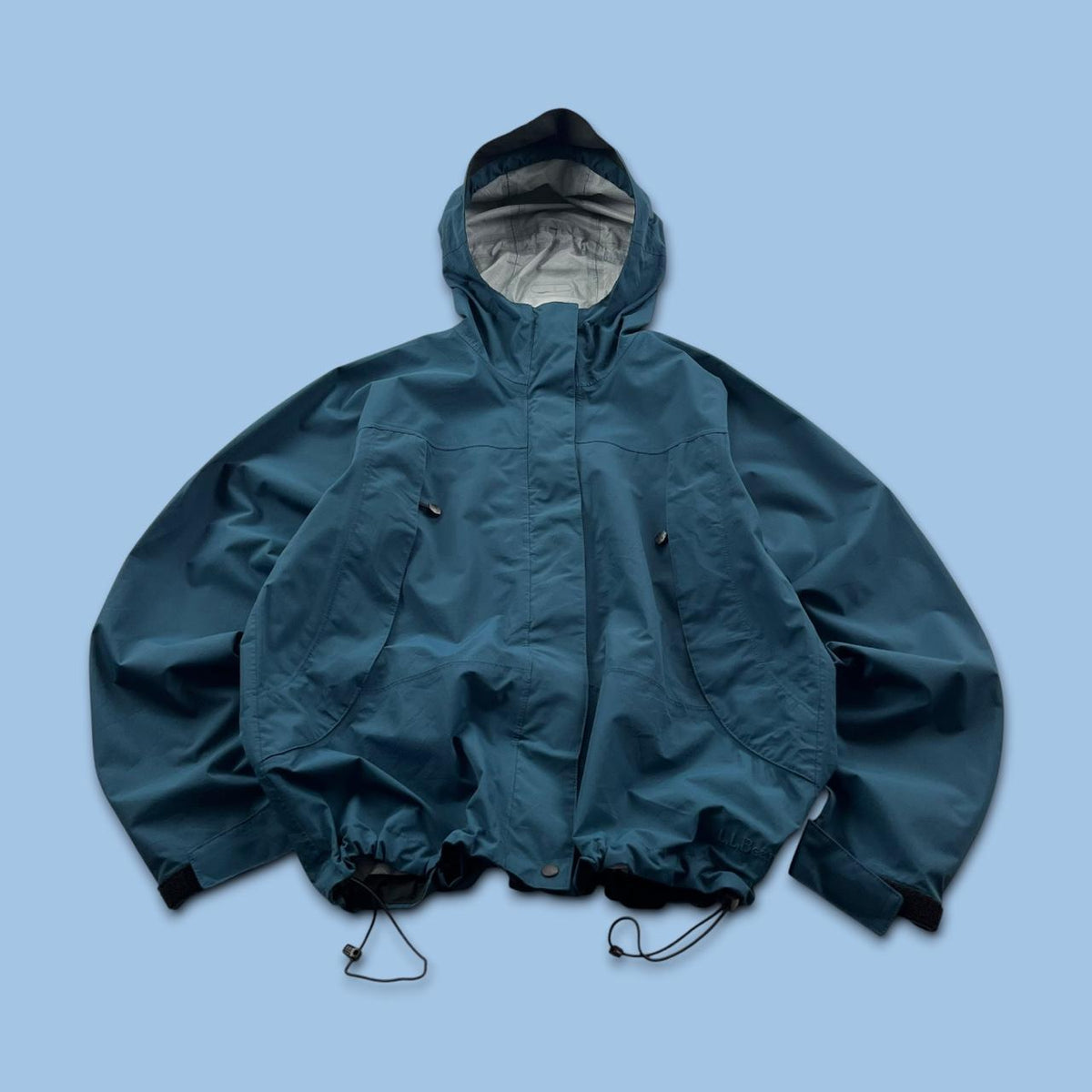 VINTAGE Y2K L L BEAN TECHNICAL LIGHTWEIGHT JACKET DARK GREEN