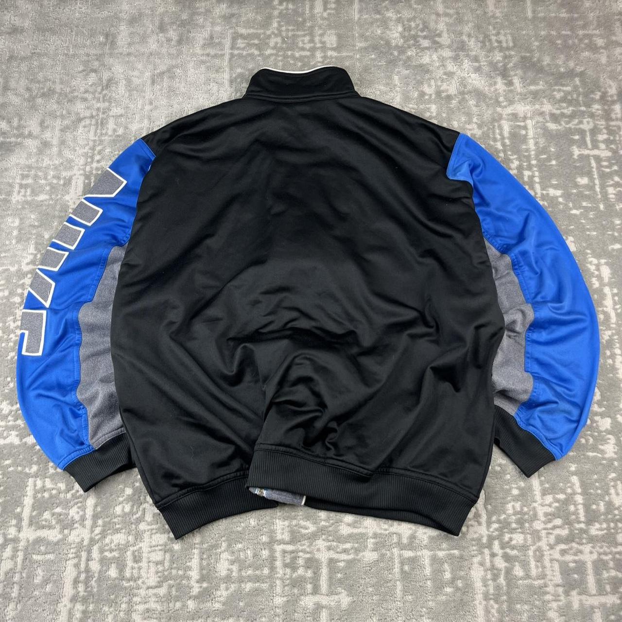 VINTAGE 90s NIKE TRACKSUIT JACKET BLACK BLUE