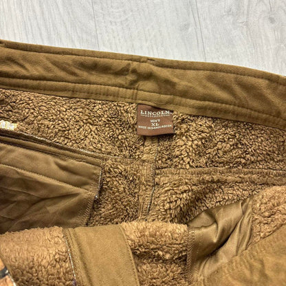 VINTAGE REALTREE FLEECE LINED BAGGY CAMO CARGO PANTS