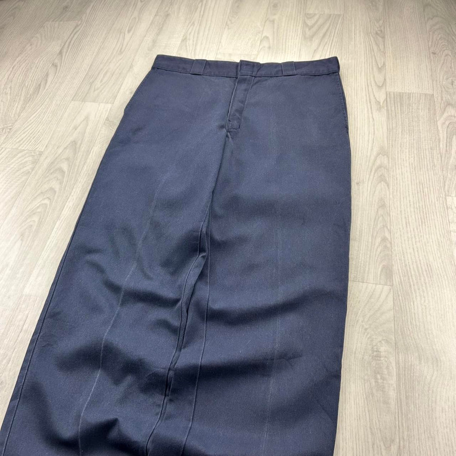 VINTAGE Y2K DICKIES 874 BAGGY TROUSERS NAVY