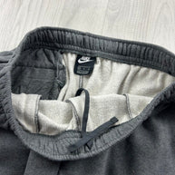 NIKE LOOSE COTTON SWEATPANTS GREY